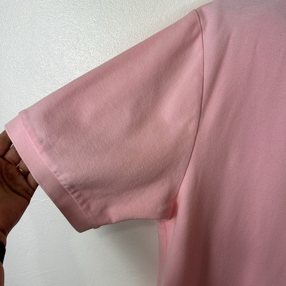 Tommy Hilfiger PIque Knit Polo Shirt Men's XXL Pink Short Sleeve - Picture 5 of 13